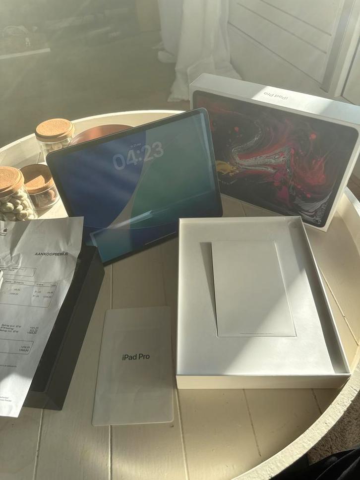 Apple iPad Pro 12.9" 3de gen 256GB Wi-Fi, Computers en Software, Apple iPads, Zo goed als nieuw, Apple iPad Pro, Wi-Fi, 12 inch