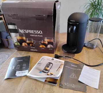 KRUPS  nespresso  machine   VERTUO PLUS   bijna nieuw beschikbaar voor biedingen