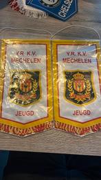 2x vaantjes KV Mechelen, Verzamelen, Sportartikelen en Voetbal, Ophalen of Verzenden, Zo goed als nieuw, Buitenlandse clubs, Vaantje of Sjaal