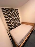 IKEA Malm bed 140x200 met matras en verstelbare lattenbodem, Huis en Inrichting, Slaapkamer | Bedden, Ophalen, Verstelbaar, Beige