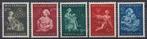 Nederland 1944 - nvph 423-427 - Winterhulp - Volksdienst, Postzegels en Munten, Postzegels | Nederland, Na 1940, Verzenden, Postfris