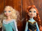 Disney Frozen Anna en Elsa, Kinderen en Baby's, Speelgoed | Poppen, Ophalen of Verzenden, Zo goed als nieuw