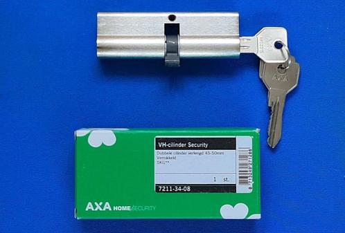 NIEUW AXA 45-50mm VH-Cilinder Security Slot Vernikkeld SKG**, Doe-het-zelf en Verbouw, Hang- en Sluitwerk, Nieuw, Slot, Ophalen of Verzenden