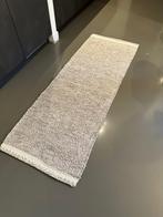 Benuta Kiah Crème/Taupe loper-Vloerkleed 70x200 cm, 200 cm of meer, Zo goed als nieuw, Crème, Rechthoekig