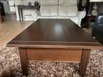 Mooie hardhouten salontafel, Huis en Inrichting, Tafels | Salontafels, Ophalen, 100 tot 150 cm, 50 tot 100 cm, Zo goed als nieuw