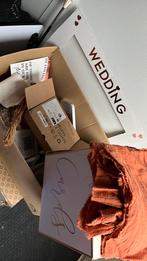 Bruiloft decoratie thema herfst/terracotta, Ophalen of Verzenden, Zo goed als nieuw