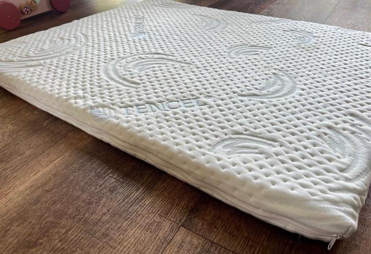 Tencel boxmatras l92xb72xh5, Kinderen en Baby's, Boxen, Zo goed als nieuw, Vierkant, Boxkleed, Ophalen