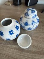 Chinese gemberpotjes - gaaf!, Aardewerk of Porselein, Zo goed als nieuw, Minder dan 50 cm, Verzenden