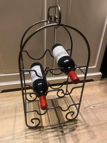 Wijnrek voor  6 flessen - Metaal beschikbaar voor biedingen