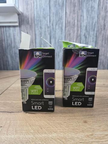2x LSC Smart Connect LED Lamp GU10 beschikbaar voor biedingen
