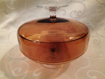 Schott Zwiesel koekschaal Heinrich Loffelhardt oranje  beschikbaar voor biedingen