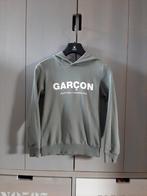 Le Chic Garcon sweater met logo grijsgroen maat 128., Kinderen en Baby's, Kinderkleding | Maat 128, Gebruikt, Le Chic, Trui of Vest