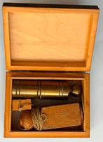 Schietlood, richtlood of paslood - compleet, Antiek en Kunst, Antiek | Gereedschap en Instrumenten, Ophalen of Verzenden