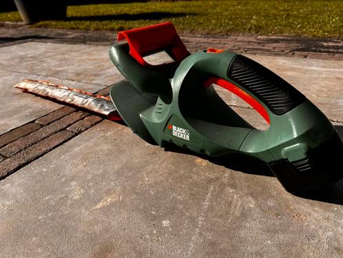 Accu heggenschaar 41 cm. Black & Decker, Tuin en Terras, Heggenscharen, Gebruikt, Accu, Verzenden