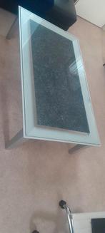 Moderne glazen salontafel, Huis en Inrichting, Gebruikt, 100 tot 150 cm, Glas, Modern
