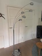 Vintage design vloerlamp chroom, Huis en Inrichting, Lampen | Vloerlampen, Zo goed als nieuw, Metaal, 150 tot 200 cm, Ophalen
