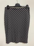 R16 - Bruine Marc Cain polkadot rok maat 36 (1), Kleding | Dames, Rokken, Bruin, Ophalen of Verzenden, Zo goed als nieuw, Maat 36 (S)