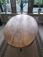 Massief mango houten eettafel, Huis en Inrichting, Tafels | Eettafels, Ophalen, Zo goed als nieuw, Rechthoekig, 50 tot 100 cm