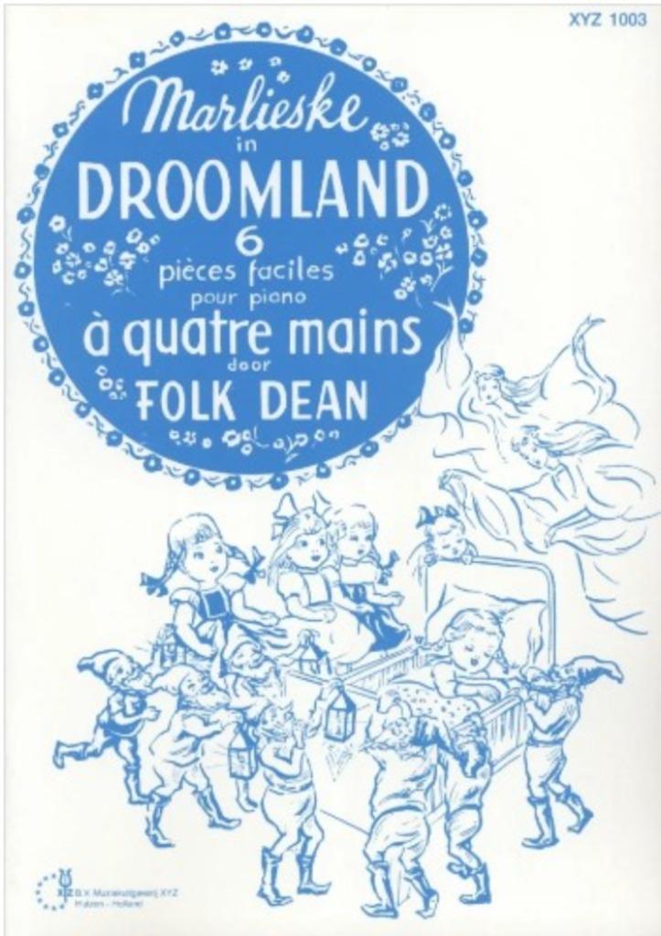 Dean. F. -Marlieske in Droomland -Easy Pieces Piano 4 Hands, Muziek en Instrumenten, Bladmuziek, Klassiek, Piano, Ophalen of Verzenden