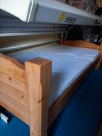 Eenpersoons grenen bed, Ophalen, Gebruikt, 90 cm, Eenpersoons