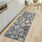 Stenen Vloerkleed / 3D Kleed Loper Vloermat Mat Steen Keuken, Huis en Inrichting, Stoffering | Tapijten en Kleden, Verzenden, Nieuw