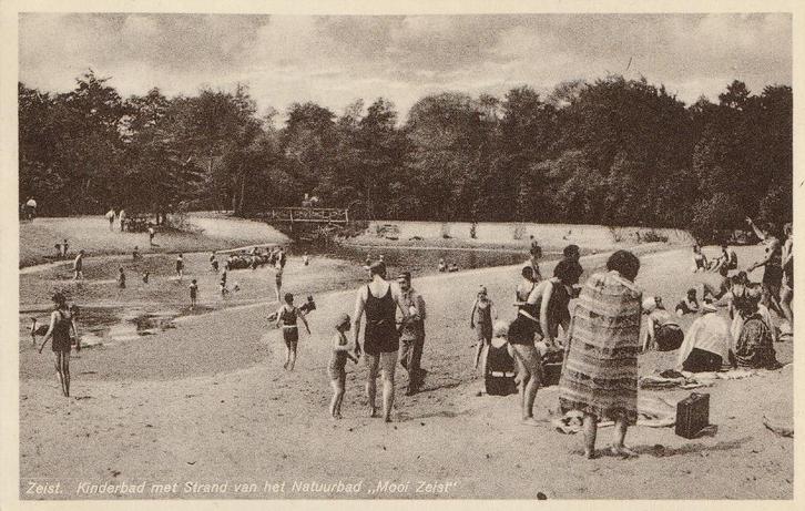 Zeist - 502 - twa : Natuurbad "Mooi Zeist", Verzamelen, Ansichtkaarten | Nederland, Utrecht, Voor 1920, Verzenden