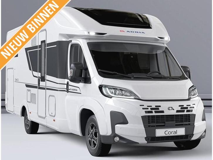 Adria Coral Axess 650 DL Benelux Edition, Caravans en Kamperen, Campers, Bedrijf, tot en met 3, Adria, Diesel, Automaat, 7 tot 8 meter