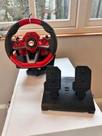 Hori Nintendo Mario Kart Racing Wheel Pro Deluxe, Ophalen of Verzenden, Zo goed als nieuw