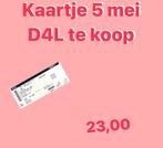 Kaartje D4L Zwolle, Tickets en Kaartjes, Evenementen en Festivals, Eén persoon