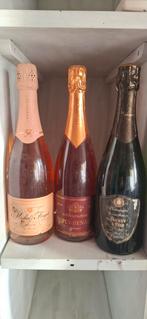 3 flessen top champagne, Frankrijk, Nieuw, Ophalen of Verzenden, Champagne