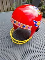 Rode motorhelm / rugby helm - carnaval, Carnaval, Nieuw, Overige maten, Ophalen of Verzenden