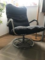 GRATIS IKEA vintage draaifauteuil Smedsta, Huis en Inrichting, Fauteuils, Ophalen, Gebruikt, 75 tot 100 cm, Stof