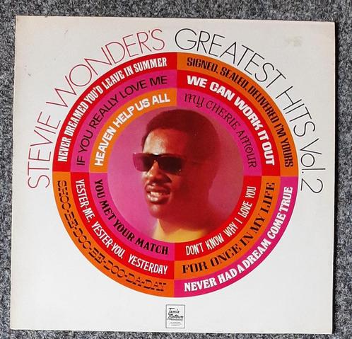 Stevie Wonder ‎– Stevie Wonder's Greatest Hits Vol. 2, Cd's en Dvd's, Vinyl | Pop, 1960 tot 1980, Ophalen of Verzenden