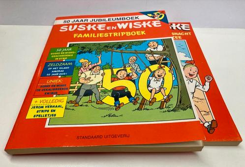 Suske & Wiske Familiestripboek+Plezier met Suske en Wiske, Verzamelen, Stripfiguren, Nieuw, Boek of Spel, Suske en Wiske, Ophalen of Verzenden