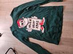 Kerst trui Longsleeve 170 176, Ophalen of Verzenden, Zo goed als nieuw, Jongen, Shirt of Longsleeve
