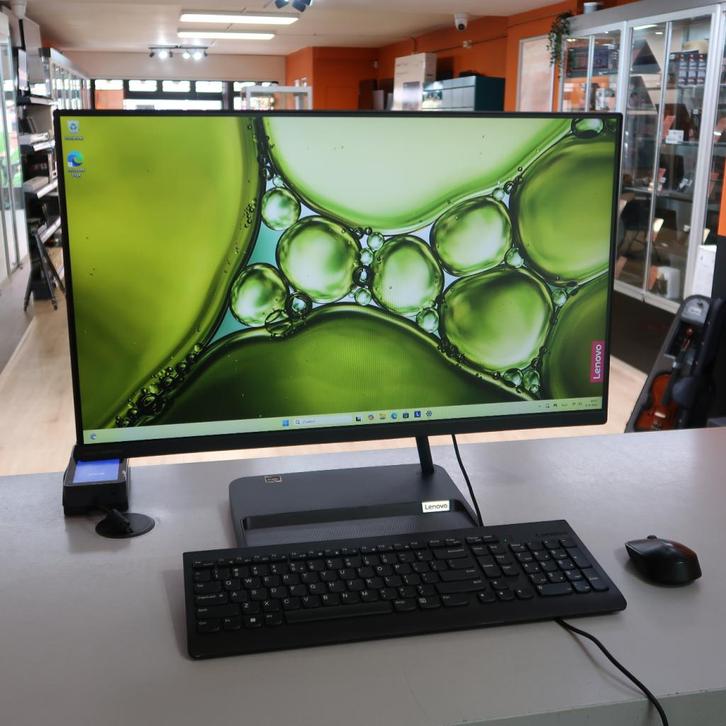 Lenovo iDeaCentre AIO 3 27ALC6 Ryzen5/16GB/512GB, Computers en Software, Desktop Pc's, Zo goed als nieuw