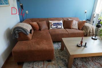Firenze corner couch cognac beschikbaar voor biedingen