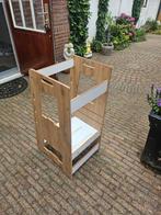 leertoren , Montessori leertoren, keukenhulp, houten toren, Kinderen en Baby's, Kinderstoelen, Ophalen, Zo goed als nieuw