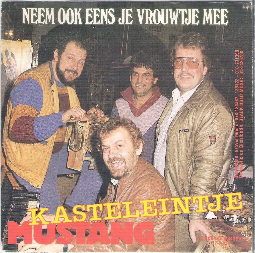 Vinyl Single Mustang, Ophalen of Verzenden, Gebruikt, Pop