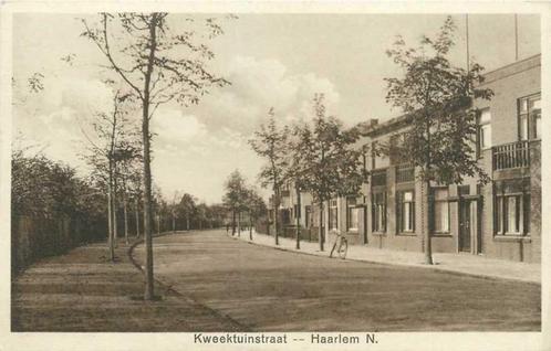 (380-743-013) Haarlem Kweektuinstraat, Verzamelen, Ansichtkaarten | Nederland, Noord-Holland, Verzenden