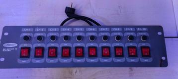 Zeeaquarium Showtec dj switch 10 kanaals  beschikbaar voor biedingen