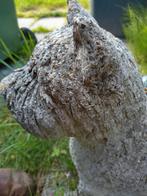 Tuinbeeld Bouvier - Hondenbeeld, Ophalen, Gebruikt, Beton, Dierenbeeld