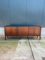 Topform vintage design dressoir palissander retro messing, Ophalen, Gebruikt