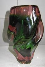 Josef Hospodka glazen vaas; dik glas, Ophalen of Verzenden