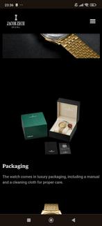 Jacob Zech Torino Z16.1605.003, Sieraden, Tassen en Uiterlijk, Horloges | Antiek, Ophalen, Staal, Polshorloge, Overige merken