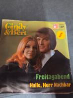 Cindy & Bert - Freitagabend / Hallo, Herr Nachbar Single, Ophalen of Verzenden, Gebruikt