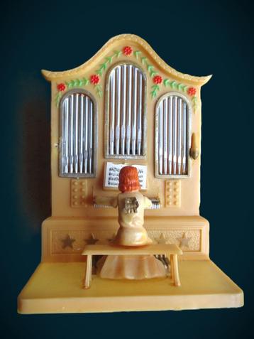 Speeldoos Kerkorgel~Muziekdoos~Stille Nacht~Engel~Orgel beschikbaar voor biedingen