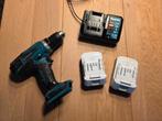 Makita 18v DF457D Boor- en Schroefmachine, Gebruikt, Variabele snelheid, Ophalen of Verzenden, Boor- en Schroefmachine