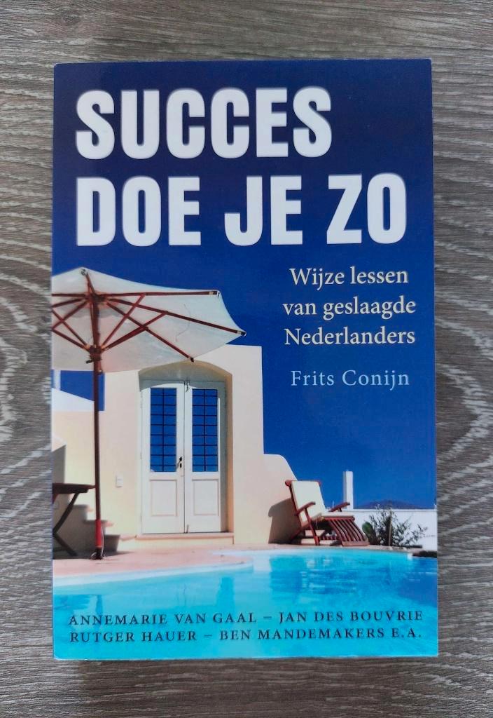 Frits Conijn - Succes doe je zo, Boeken, Advies, Hulp en Training, Zo goed als nieuw, Ophalen of Verzenden