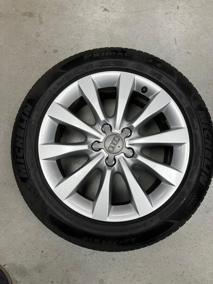 Audi A6 C7 17 Inch velgen 5x112 4G0601025AG Zilver, Auto-onderdelen, Banden en Velgen, Banden en Velgen, Winterbanden, 17 inch